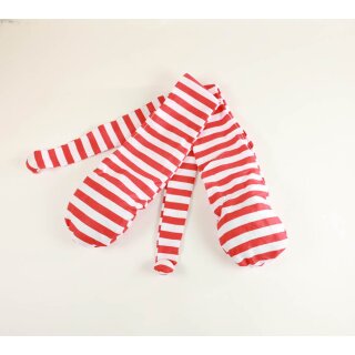 Sock Poi (1 Paar) (Rot-Weiß) 1 Paar