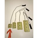 Feuer-Poi Coreless  (1 Paar) A für wirkliche Anfänger (nicht vernäht)