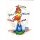 Dance Hoop (LIGHT-HDPE) + Upgrade Feuerhoop 19 mm 90 cm Rot