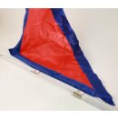 Flag-Poi, Dreieck-Poi (1 Paar) (Eigenmarke) Rot-Blau
