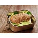 Lunch Box Edelstahl 1400 ml ohne Unterteilung (ohne Gravur)